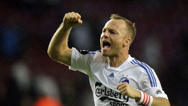 Lars Jacobsen wearing Lexton Links on the golf course