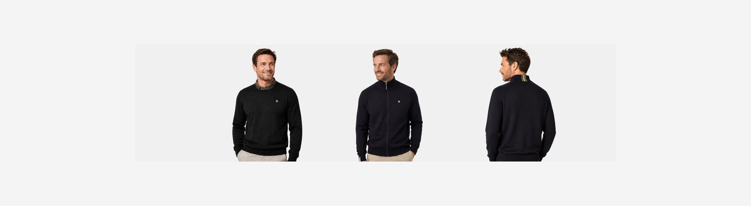 windbreakers i uld med membran til herre