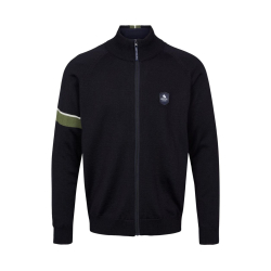 Algoma Windbreaker Knitted Navy/olive