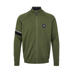 Algoma Windbreaker Knitted Olive/navy