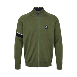 Algoma Windbreaker Knitted Olive/navy