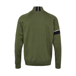 Algoma Windbreaker Knitted Olive/navy