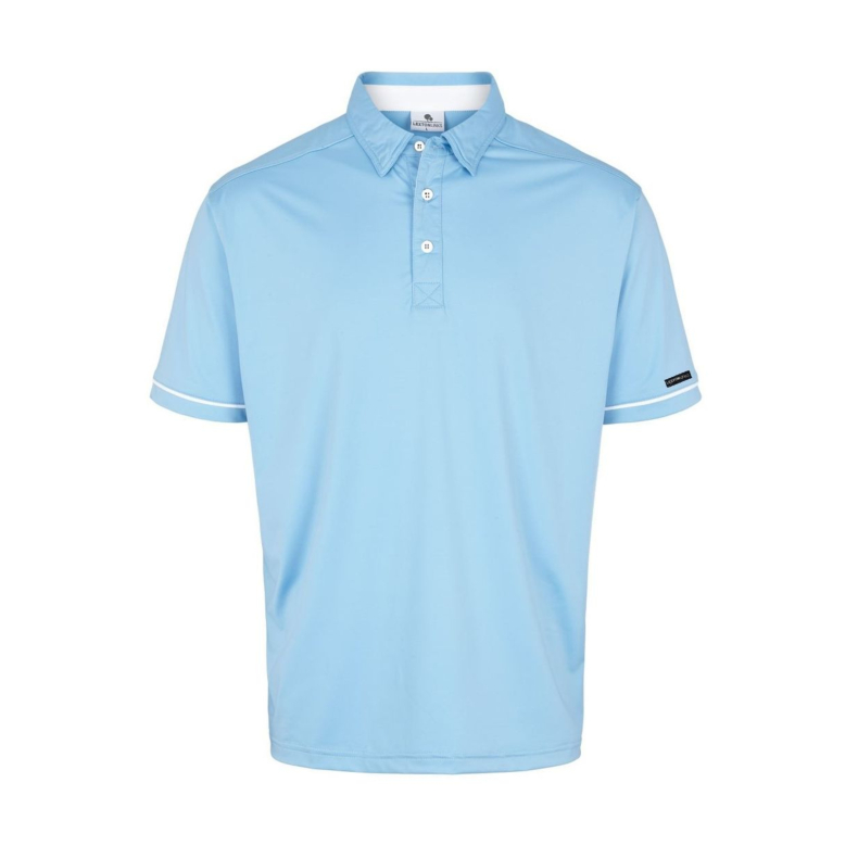 Barley Polo Lightblue/white