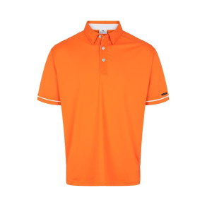 Barley Polo Orange/white