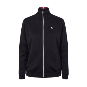 Camrose Windbreaker Knitted Navy