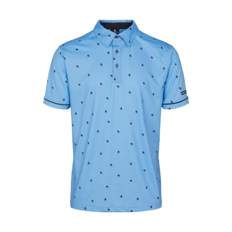 Carnaby Polo Lightblue/navy