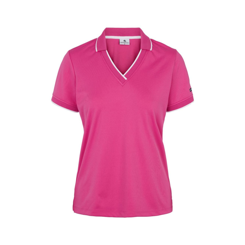 Caroline Polo Pink/white