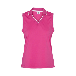 Chrystal Polo Pink/white