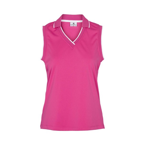 Chrystal Polo Pink/white