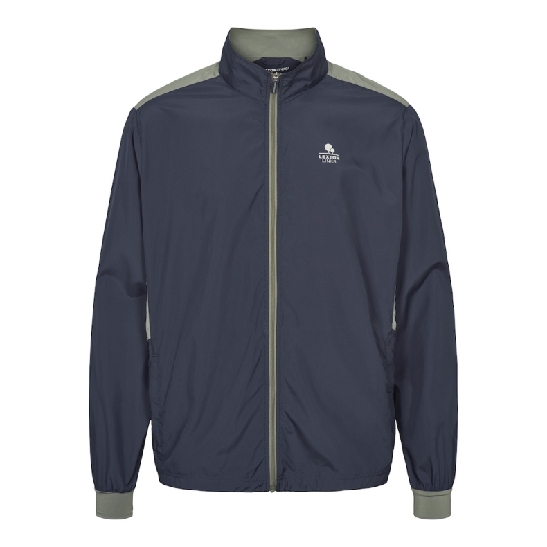 Clayton Windbreaker Navy-Moss Green