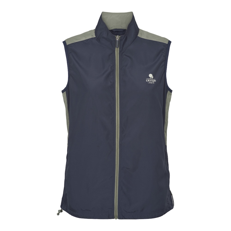 Emma Women Windbreaker Vest Navy-Moss Green