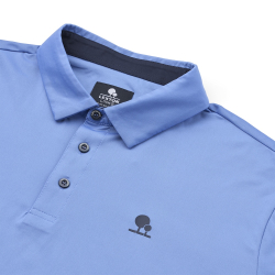 McMaster Polo Azure Blue