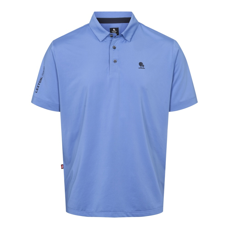 McMaster Polo Azure Blue