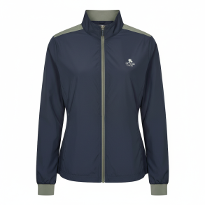 Megan Women Windbreaker Navy-Moss Green