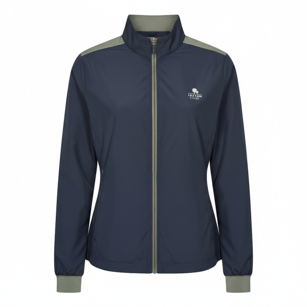 Megan Dame Windbreaker Navy-Moss Green