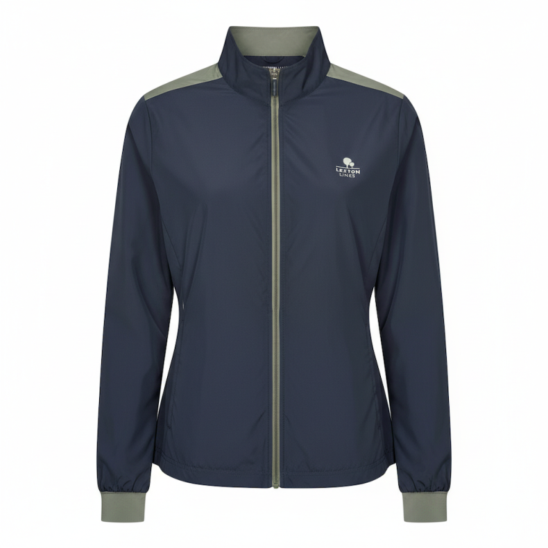 Megan Women Windbreaker Navy-Moss Green