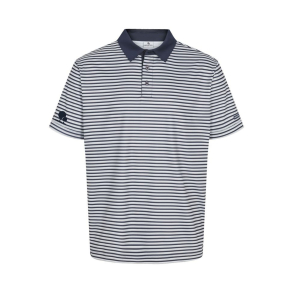 Shelby Polo Stripe Navy/Grey