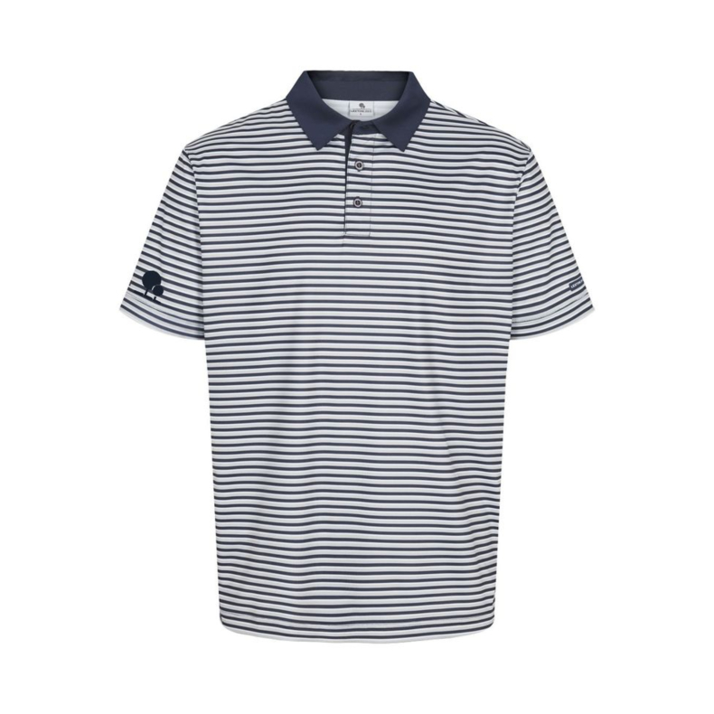 Shelby Polo Grey Striped