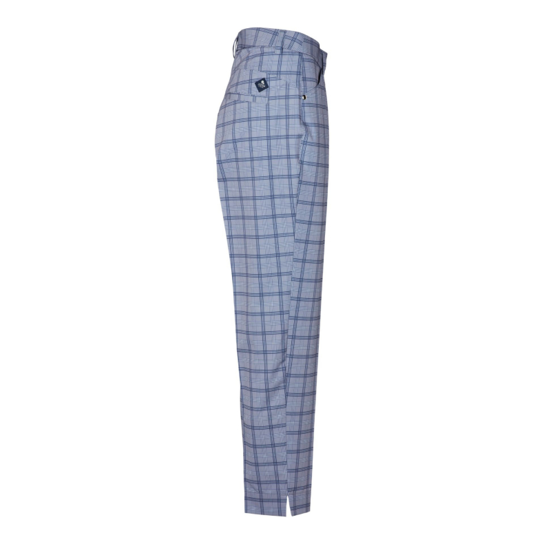 Shirley Pants Grey/Navy Plaid - Pants - Lexton Links