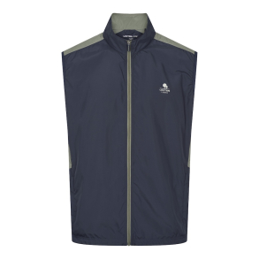 Wesley Windbreaker Vest Navy-Moss Green
