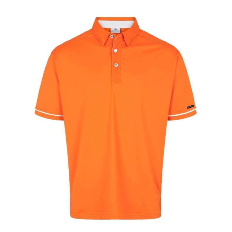 Barley Polo Orange/white