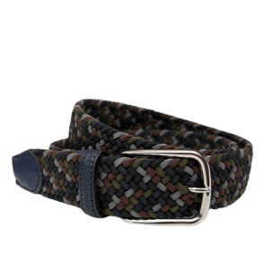 Bellevue Elastic Belt Olive/Grey