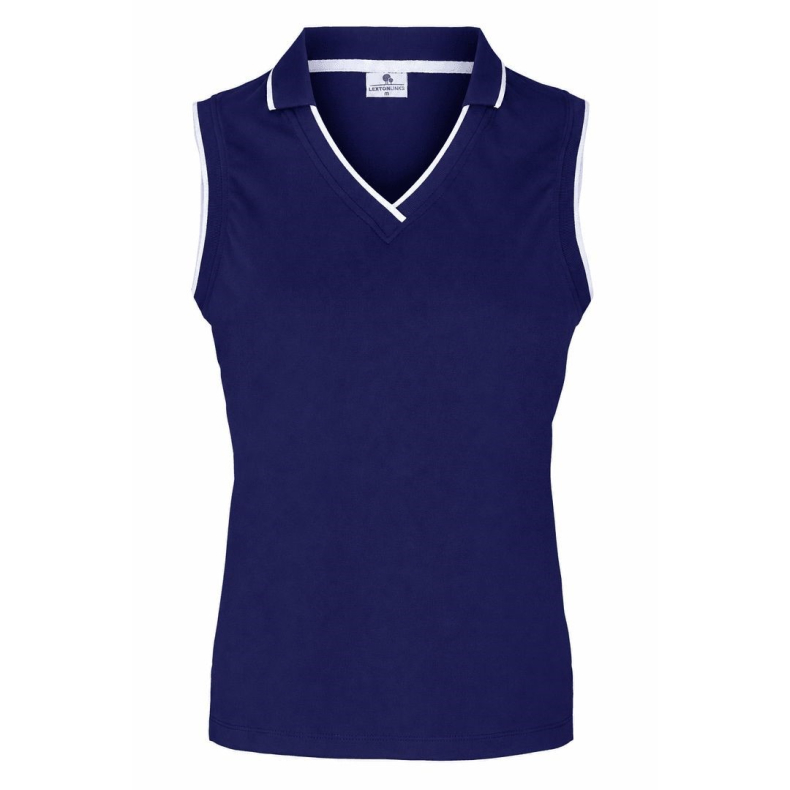 Chrystal Polo Navy/white