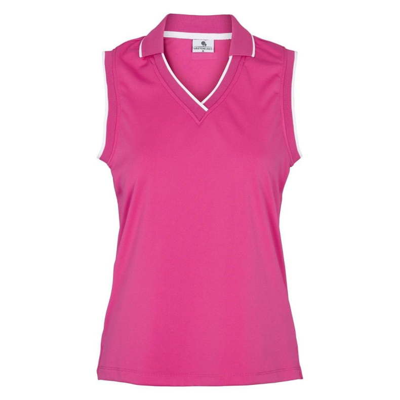 Chrystal Polo Pink/white
