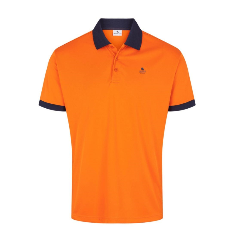 Huxley Polo Orange/navy