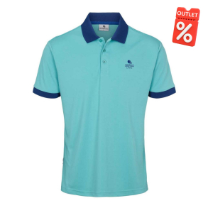 Huxley Polo Turquoise/navy