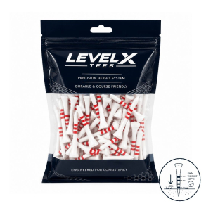 Level X Tees 120 pcs. 54mm