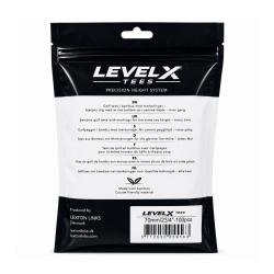 LEVEL X Bamboo Golf Tees 70 mm | 100 pcs