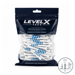 LEVEL X Bamboo Golf Tees 83 mm | 80 pcs