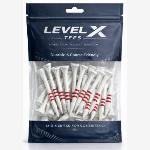 Level X Tees 120 pcs. 54mm