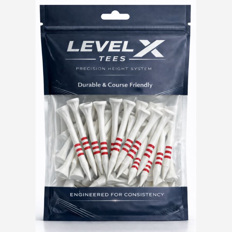 Level X Tees 120 pcs. 54mm