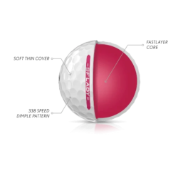 Srixon Soft Feel Lady Golfbolde 12 stk.