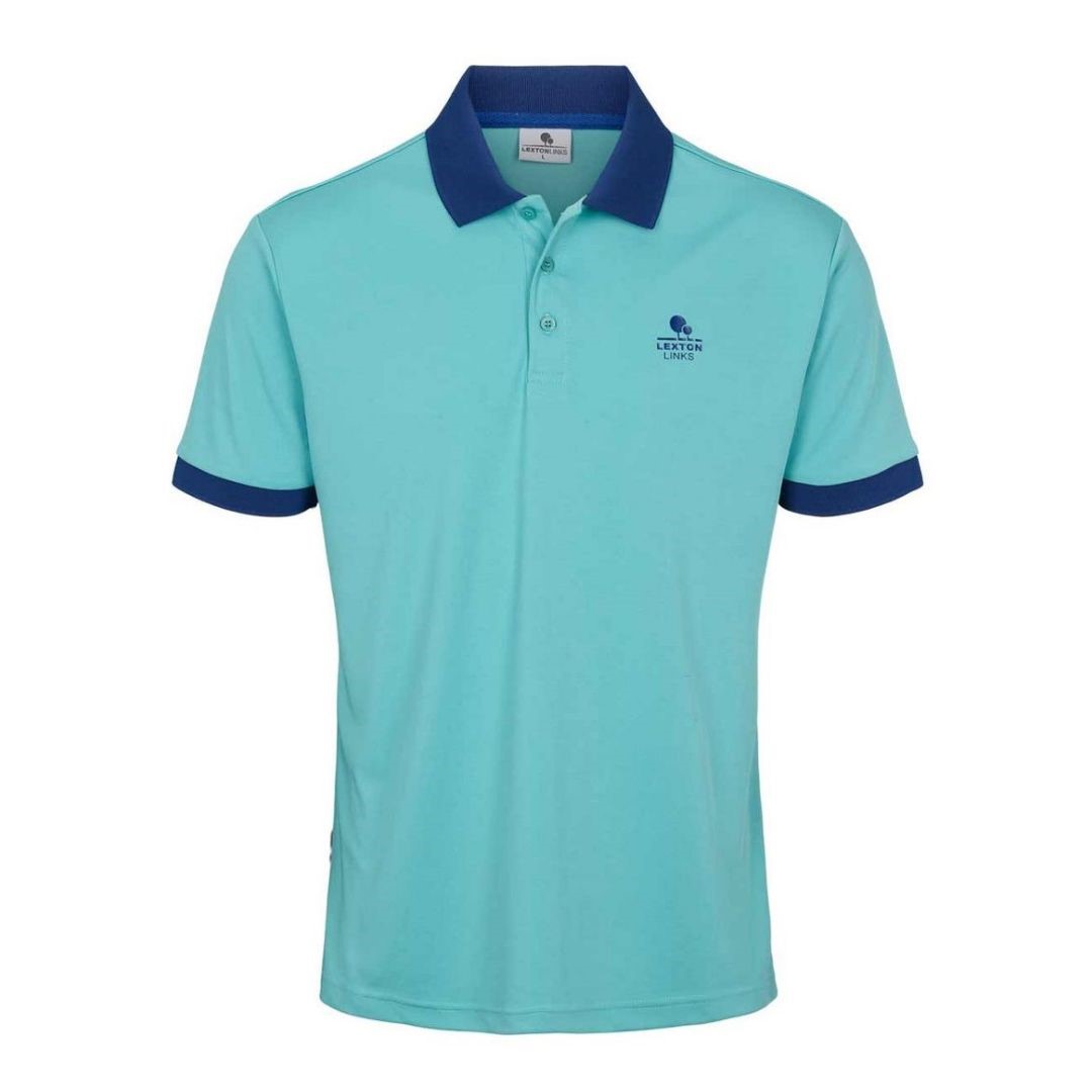 Huxley Polo Turquoise/navy S